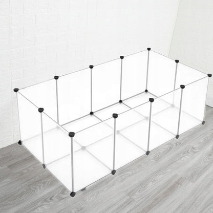 Țarc animale mici – 125x63 cm, cușcă pentru iepuri și porcușori