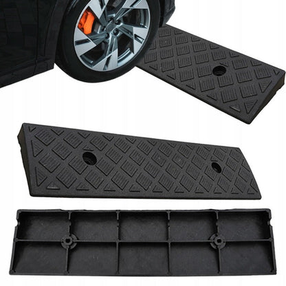 Rampa de Acces pentru Praguri si Scaune cu Rotile, Inaltime 3 cm, Neagra, 50x13 cm