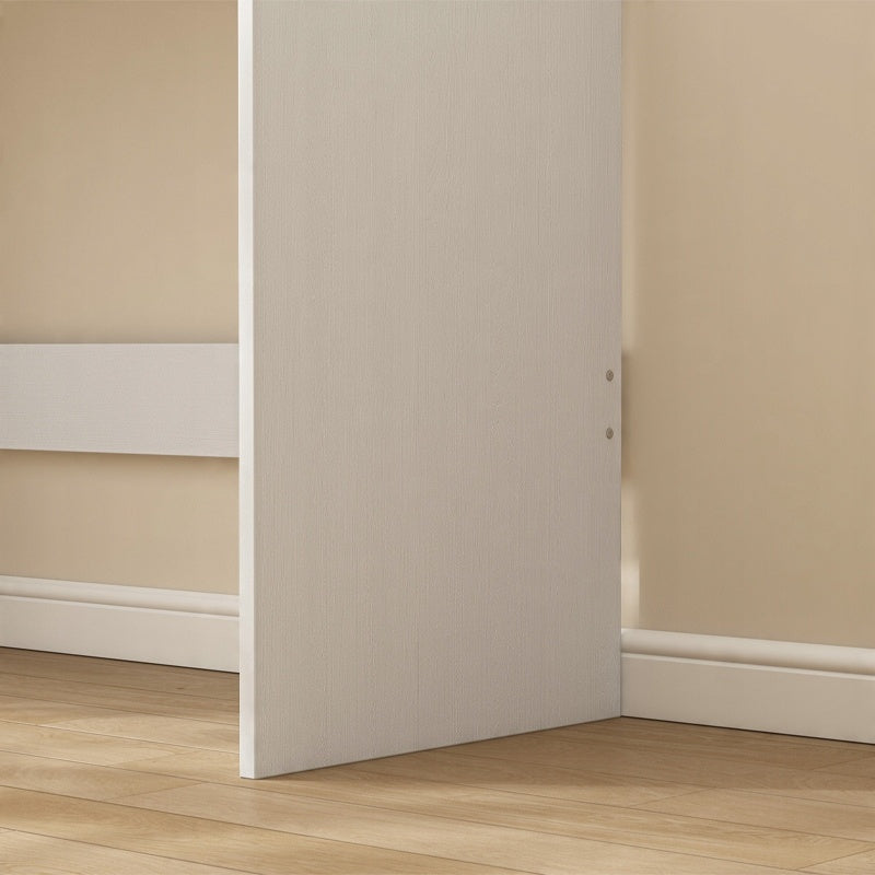 Birou alb 100 cm – cu 2 sertare, modern, pentru home office