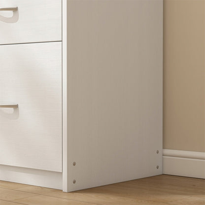 Dulap depozitare 85 cm – 4 sertare, alb, industrial