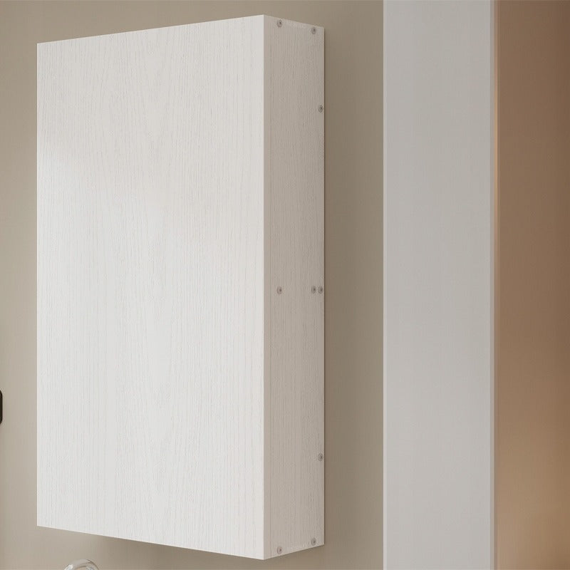 Dulap de Baie Suspendat pe Perete Alb, Tip Coloana Loft, 40x13.5x80 cm