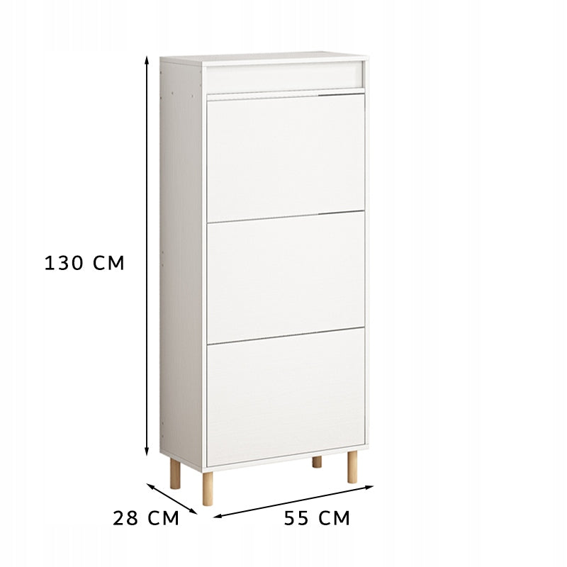 Organizator pantofi 55 cm – cu oglindă, design vertical modern