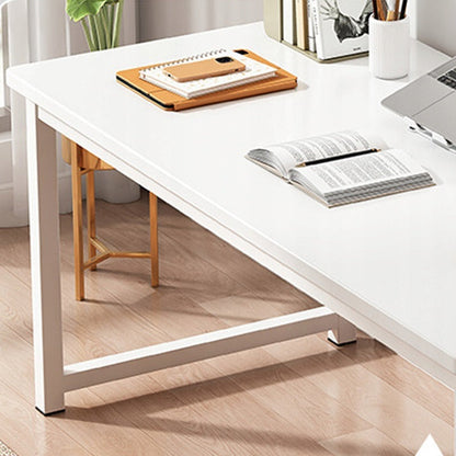 Birou 120 cm alb – modern, pentru elevi, studenți și home office